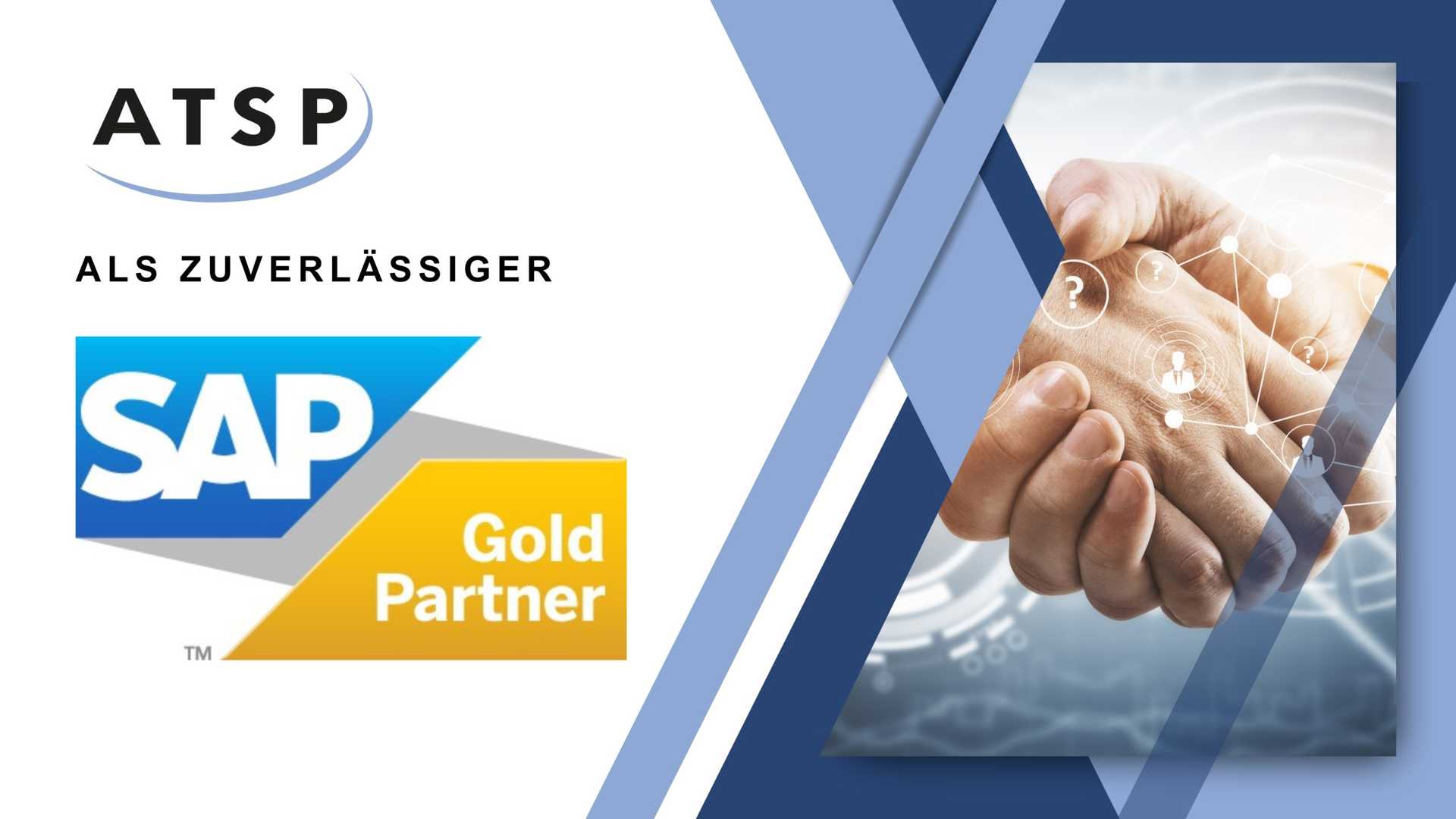 ATSP verlängert seinen SAP Goldpartnerstatus